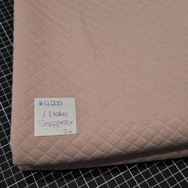 4200 - 1 Meter Steppjersey Rosa