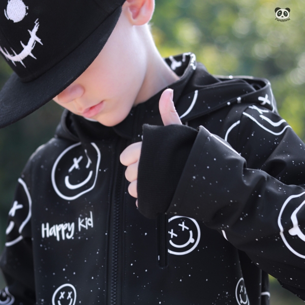 VB - EP " SMILIES - schwarz "  SOFTSHELL