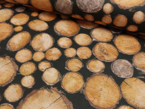 Lederimitat Digitaldruck - Holz