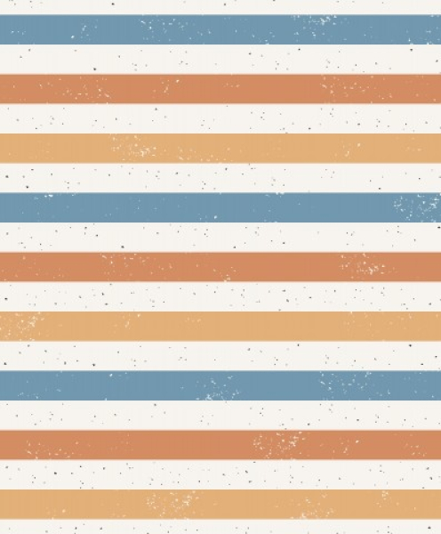 " STRIPES - Blue/Sunny/Rust "  --- Stoffart wählbar --