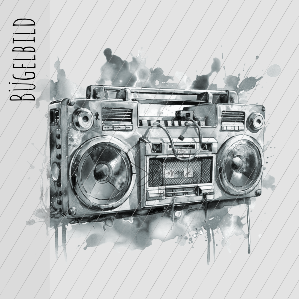 Bügelbild - "BEATS"