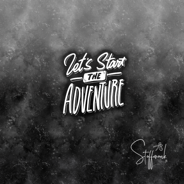 Ep - EINZEL Panel - ADVENTURE #hellgrau/dunkelgrau - Bio Jersey