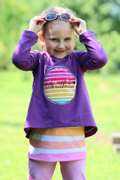 Patch / Aufnäher - 100% authentic (pink)  - Größe wählbar -