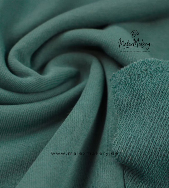 French Terry/Sweat (grobe Schlingen) - #Petrol
