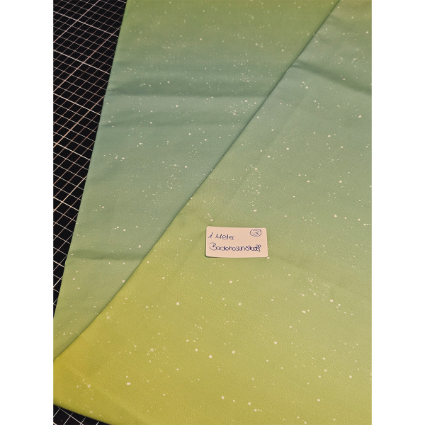 HS#93 - B-Ware 1 Meter Verlauf #blau/grün - Badehosenstoff - statt 23,90€ -- NUR 17 €