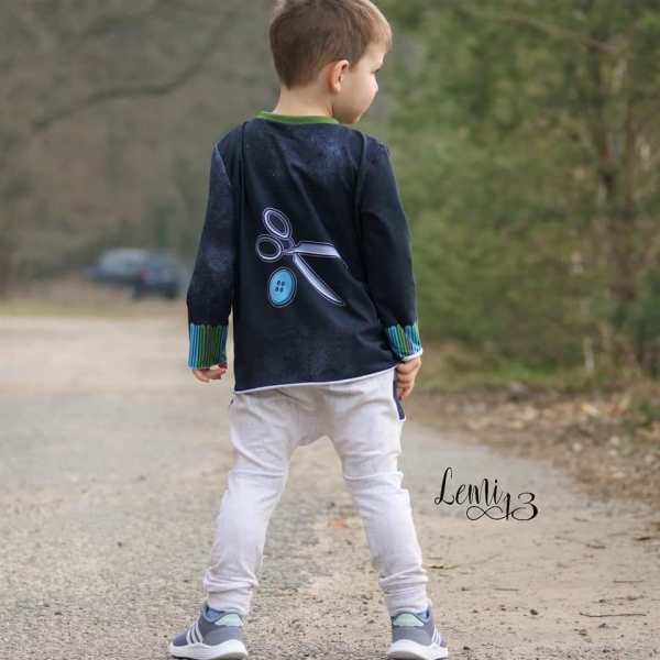 Eigenproduktion "Stoffmonk - Junge" BIO Jersey