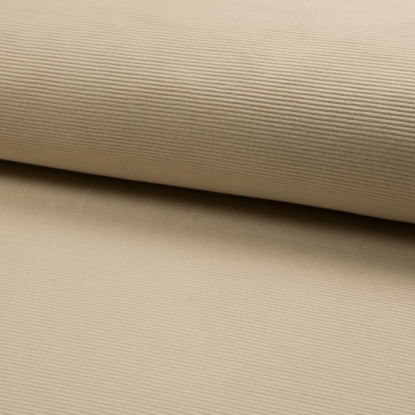 Ottoman Rib Jersey - Sand