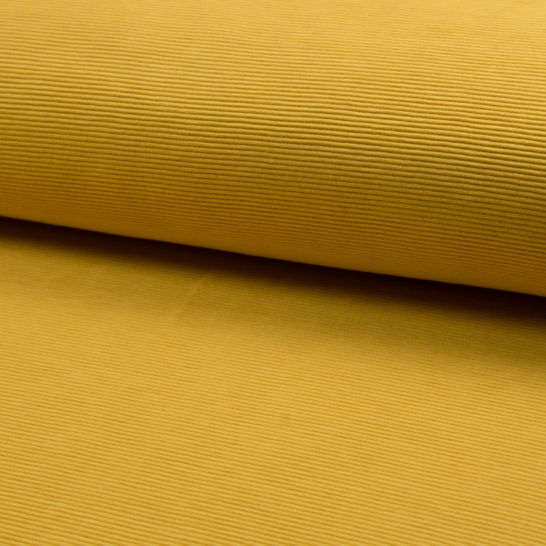 Ottoman Rib Jersey - Gelb
