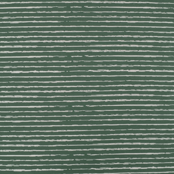 Baumwoll Jersey Streifen dusty mint