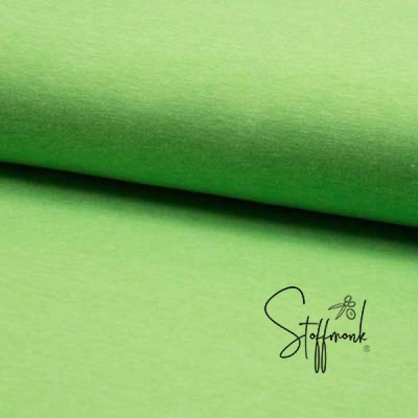 Baumwoll Jersey - NEON Grün 25