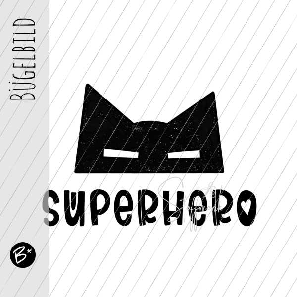 Bügelbild - SUPERHERO