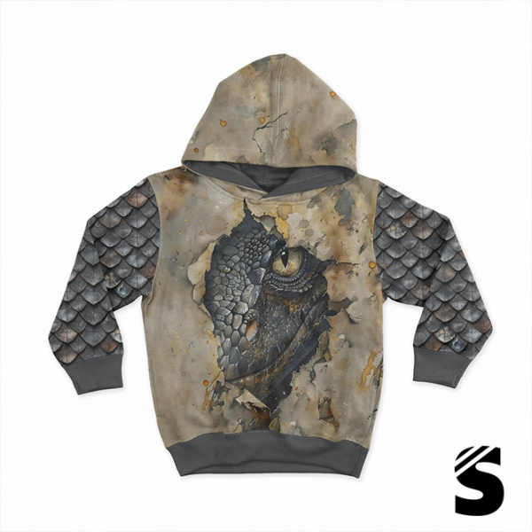 Mystic Dragon Kombi -  French Terry  (Reaktivdruck)