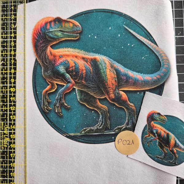 P021 - Patch SET - Dino - 15cm + 5cm