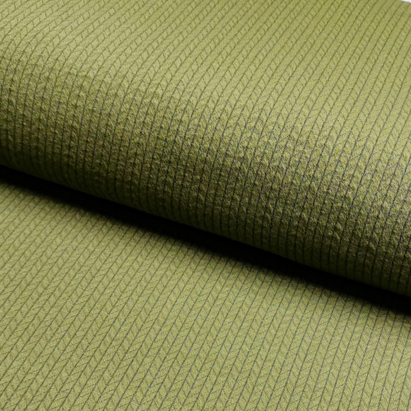 Strick Jersey - Khaki - Recycled Cotton