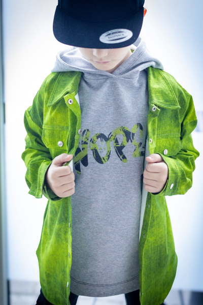 Bügelbild - " Nope " Strokes #lime