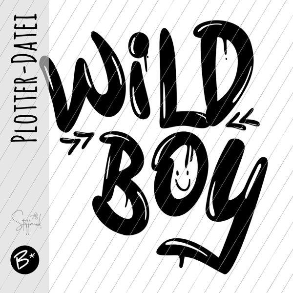 Plotterdatei - Wild Boy