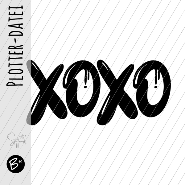Plotterdatei - XOXO