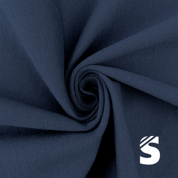 PREMIUM  French Terry/Sommersweat - #Navy Blau