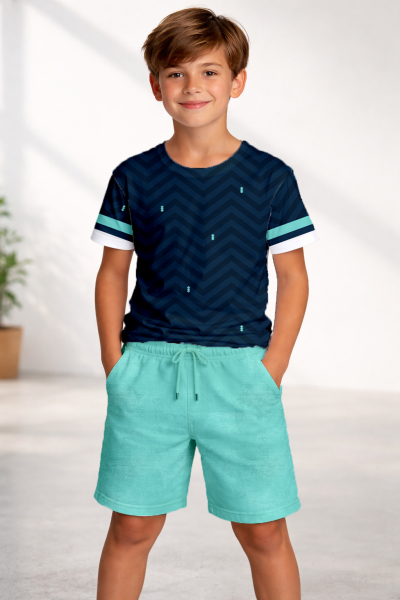 Denim #blue dark   - Bio French Terry