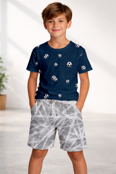 Strokes #grau   - Bio French Terry