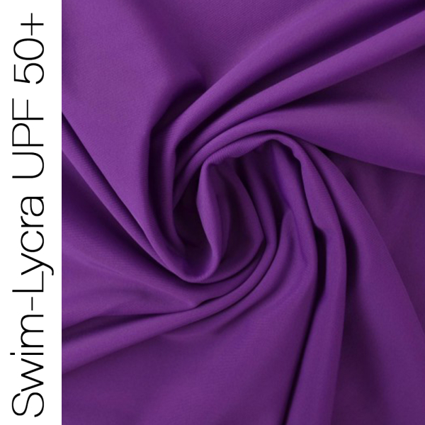 Bade/Sport Funktionsjersey - UV-Schutzstoff UPF 50+ " # Violett