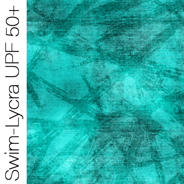 Swim-Lycra UPF 50+ / Bade/Sport Funktionsjersey -  " STROKES #Ozean "