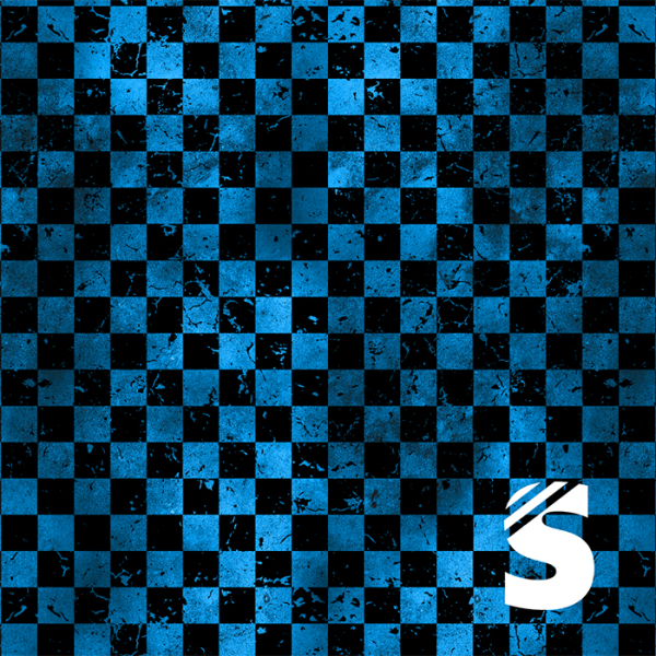 Karogrunge - #royalblau  -  Bio Jersey