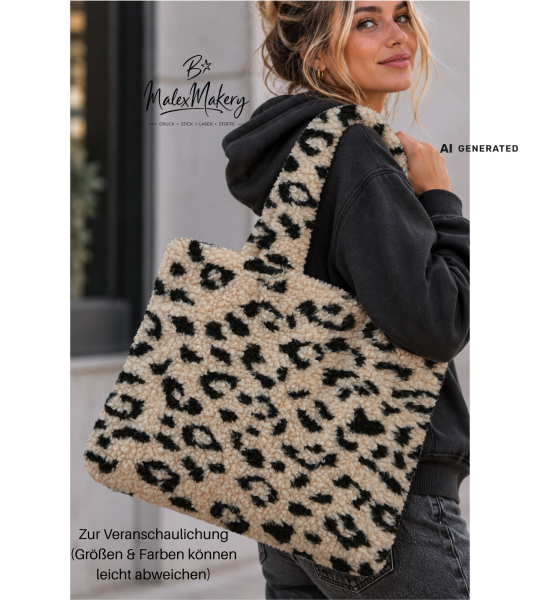 Teddy Stoff - Leo small - #ecru beige
