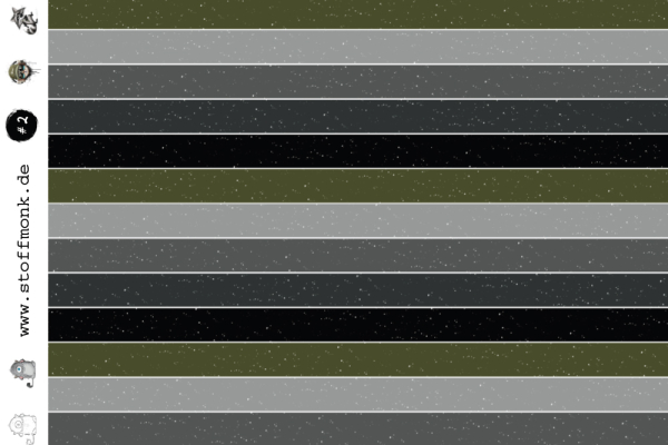 Ep  Blockstreifen #grau/olive - Bio Jersey