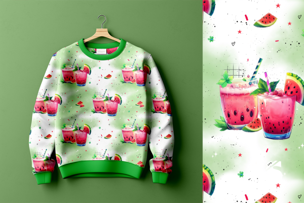 Melonenshake (OHNE GESICHT) - Bio Jersey