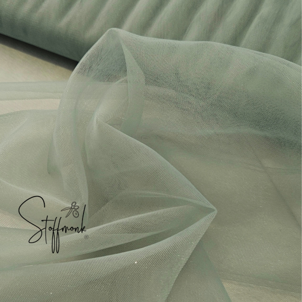 Soft Tüll - Altgrün