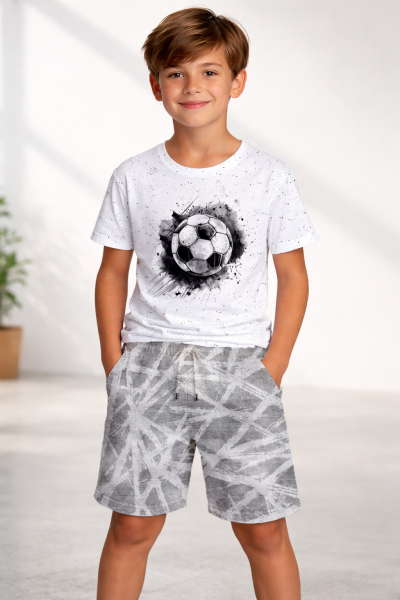 Strokes #grau   - Bio French Terry