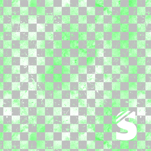 Karogrunge - #grau/minze  -  Bio Jersey