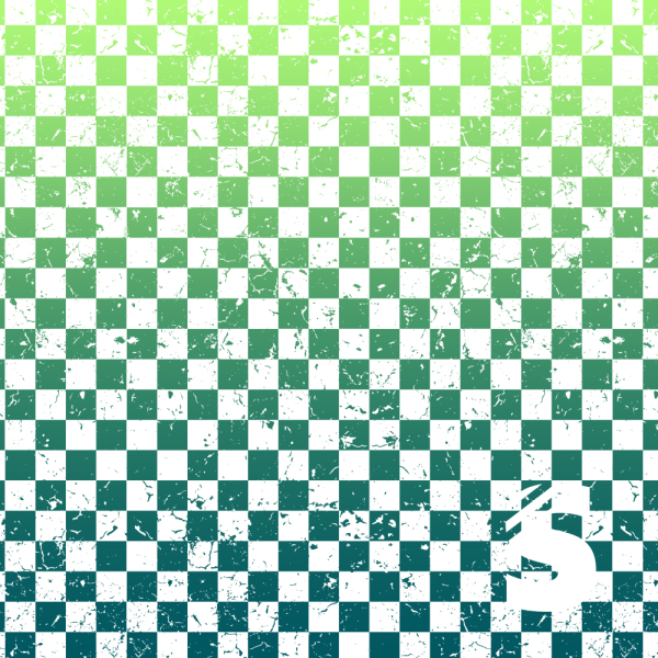 Karogrunge - #petrol/neongreen  -  Bio Jersey