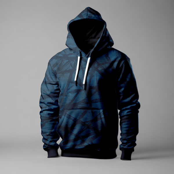 STROKES #dunkelblau  -  Bio FRENCH TERRY