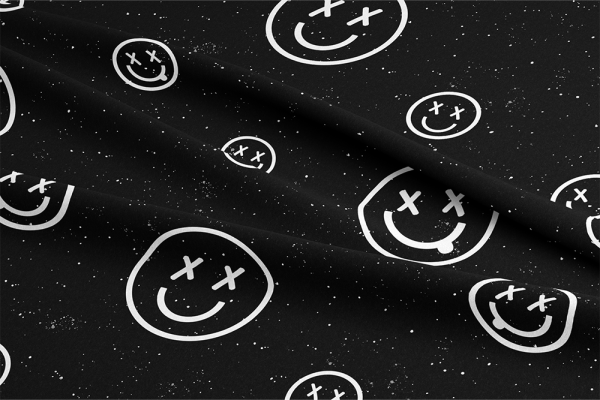 VB - EP " SMILIES - schwarz "  SOFTSHELL
