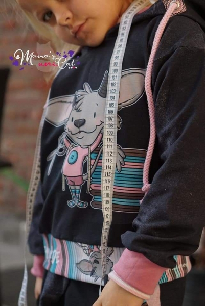 Eigenproduktion "Stoffmonk - Mädchen" BIO Jersey