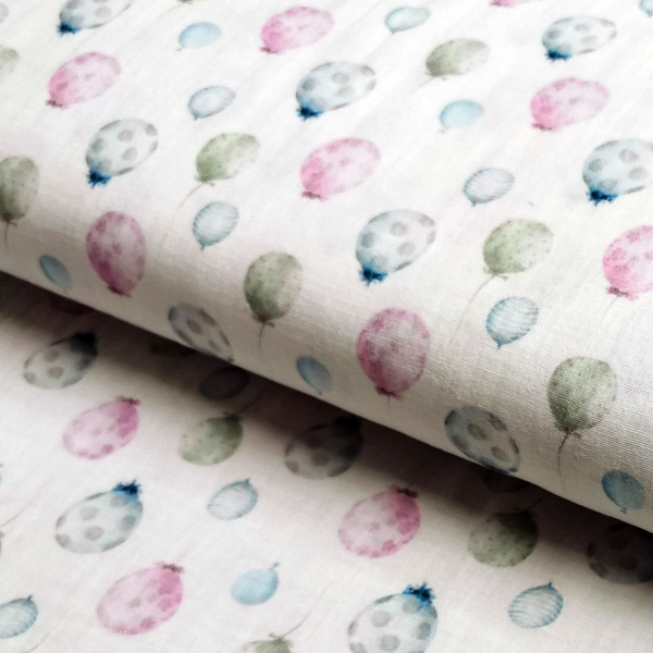 Musselin Double Gauze - Ballon