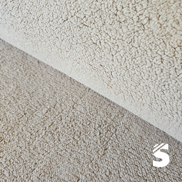 Teddy Stoff - Ecru/Beige