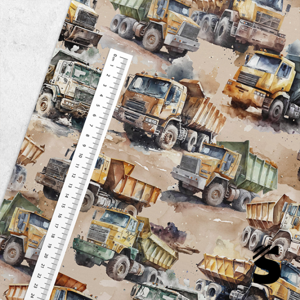 Trucks Kombi -  French Terry  (Reaktivdruck)