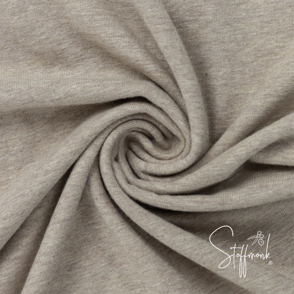 Swafing Vanessa melange - Jersey - Beige meliert