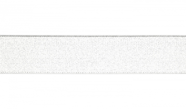 Premium Gummiband 30mm Weiß