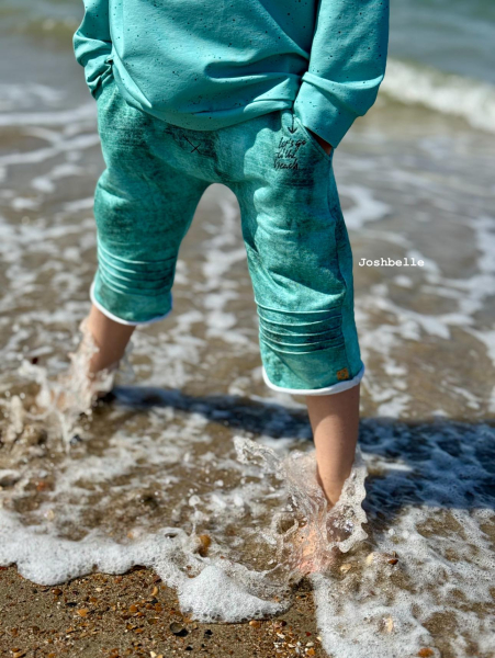 Ep - DENIM/Jeansoptik - #sea - Bio French Terry