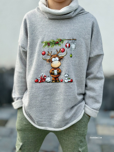 Bügelbild -  " Kuh unterm Zweig "