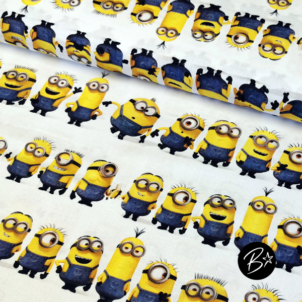 Baumwolle Digitaldruck "Minions"