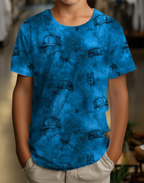 Cool Caps - #royalblau  -  Bio Jersey