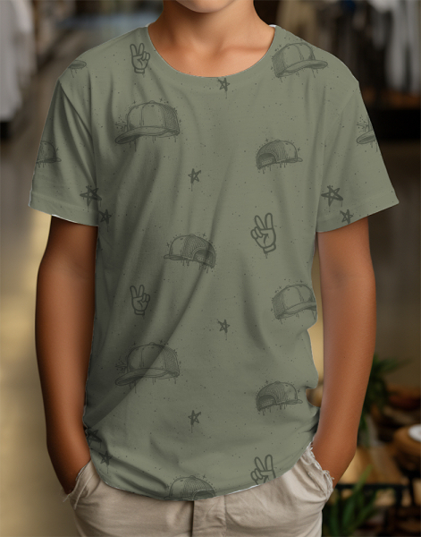 Cool Caps - #oliv  -  Bio Jersey