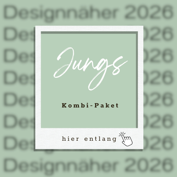 Kombi - Paket   Designnäher 2026 - " JUNGS "