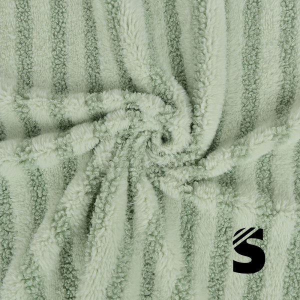 Teddy Stoff - Stripes Streifen #grün