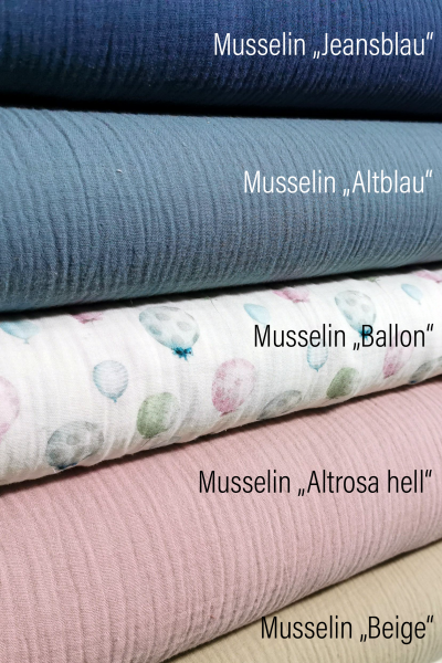 Musselin Double Gauze - Ballon